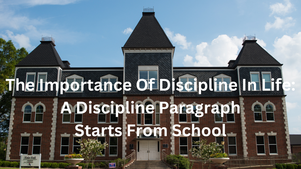 Discipline Paragraph
